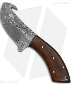 Tallen Damascus Creeper Fixed Blade Knife (3.125" Damascus) DM1063