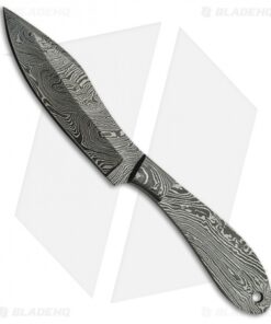Tallen Fox Hunter Fixed Blade Knife Damascus (4.5" Damascus)