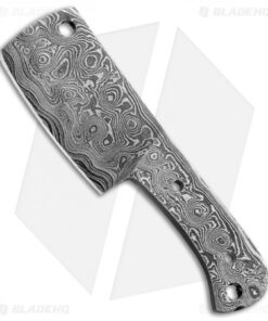 Tallen Pocket Cleaver Key Chain Knife Blank (1.5" Damascus)