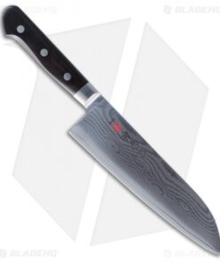 Kanetsune 7.5" Santoku Knife Black Wood KT-103