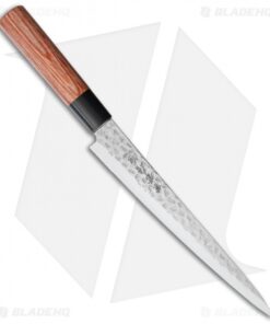 Kanetsune 9" Sujihiki Knife Brown Mahogany KC955