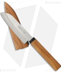 Kanetsune Fruit Knife ST-200 4.125" Wild Cherry Wood KC077