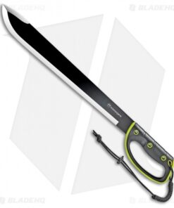 Kilimanjaro 24" Fixed Blade Knife Machete (17.5" Black) 910038