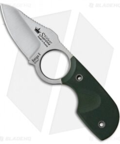 Kizlyar Supreme Knives Amigo X D2 Fixed Blade Green G-10 (2.75" Satin) KK087