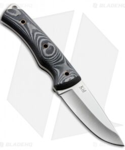 Kizlyar Supreme KiD Fixed Blade Knife Gray/Black Micarta (3.5" Satin) KK0082