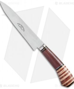 Linder Knives Gaucho 2 Fixed Blade Knife Rosewood/Rubber Wood (5.5" Satin)