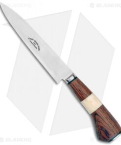 Linder Knives Gaucho 3 Fixed Blade Knife Rosewood/Bone (5.5" Satin)
