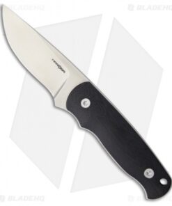 MARSER Jager Jag-11 Fixed Blade Knife Black G-10 (3.75" Satin)