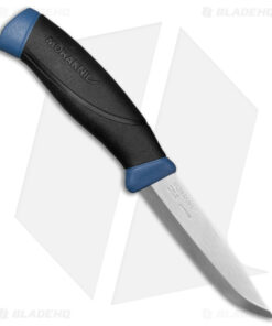 Mora Companion Adventure Mix Fixed Blade Knife Black/Blue Polymer (4" Satin)