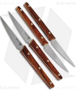Ontario Robeson Viking Steak Knife 4-Piece Set (Cocobolo) 6416