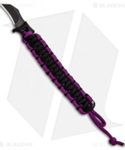 Outdoor Edge Para Claw Paracord Bracelet Knife Purple (1.37" Black SW)