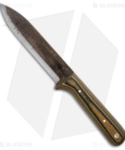 Pathfinder Knife Shop PKS Kephart XL Fixed Blade Knife Camo Micarta (5" Forged)