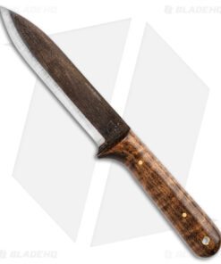 Pathfinder Knife Shop (PKS) Kephart XL Fixed Blade Knife Curly Maple (5" Forged)