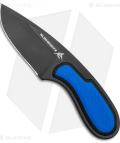 Patriot Bladewerx Elishewitz Daily Carry EDC Fixed Blade Blue G10 (2.9" Black)