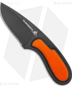 Patriot Bladewerx Elishewitz Daily Carry EDC Fixed Blade Orange G10 (2.9" Black)