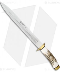 Puma IP Hirschfanger Dagger Fixed Blade Knife Genuine Stag (11.5" Satin) 809040