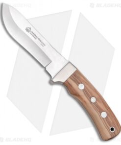 Puma IP Montero Fixed Blade Knife Smooth Olive Wood (4.625" Satin) 820049