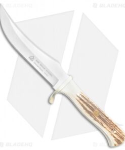 Puma SGB Skinner Fixed Blade Knife Stag (5.25" Satin)