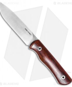 Real Steel Bushcraft Plus Fixed Blade Knife Golden Ebony (4.5" Satin)