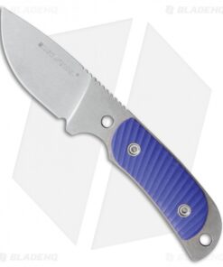 Real Steel Hunter 165 Fixed Blade Knife Blue G-10 (2.75" Stonewash)