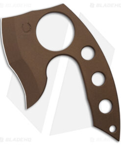 Red Horse Knife Works MAXE-Micro Axe Fixed Blade Knife D2 Bronze (2.5" Bronze)