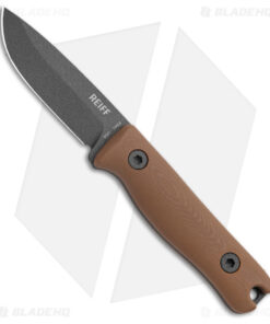 Reiff Knives F3XC EDC Bushcraft Survival Knife FDE G-10 (2.9" Tungsten)