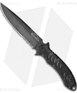 Remington F.A.S.T. Fixed Blade Knife Black (5.5" Black Serr)