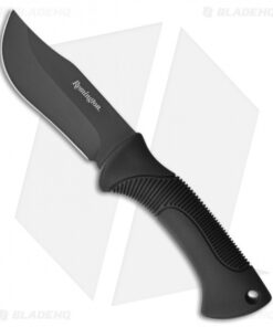 Remington Hunting Skinner Fixed Blade Knife Black (4.5" Black)