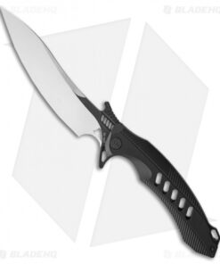 Rike Knife F1 Fixed Blade Knife Black G-10 (5" Satin)