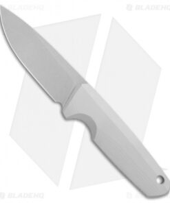 Schwarz Custom Blink Fixed Blade Knife Gray G-10 w/ Gray Sheath (2.6" SW)