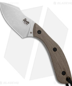 Smith & Sons Apex Fixed Blade Knife OD Green Micarta (2.6" Stonewash D2)