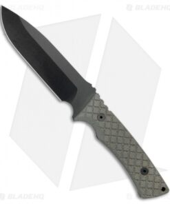 Spartan Blades Damysus Fixed Blade Knife Green Micarta (5.5" Black) SBSL003BKGR