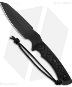 Spartan Blades Hybris Fixed Blade Black Canvas Micarta (5.3" Black)