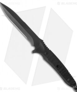 Spartan Blades Breed Fighter Dagger Knife Black Micarta (5.5" Black)