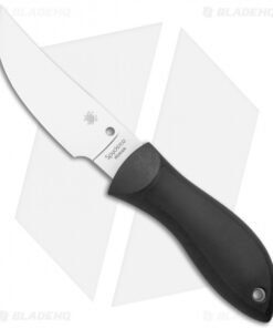 Spyderco Bill Moran Bowie Fixed Blade Knife (3.88" Satin Plain) FB01P