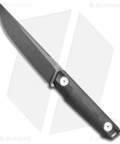 Stedemon Knife Co. Uncle One UB02 Fixed Blade Knife Black G-10 (5" Black SW)