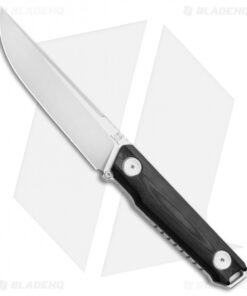 Stedemon Knife Co. Uncle One UB02 Fixed Blade Knife Black G-10 (5" Satin)