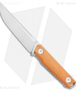 Stedemon Knife Co. Uncle One UB02 Fixed Blade Knife Orange G-10 (5" Satin)