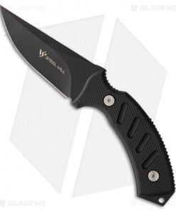 Steel Will Knives Censor 1332 Fixed Blade Knife (3.54" Black)