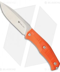 Steel Will Knives Gekko 1513 Fixed Blade Knife Orange G-10 (4.375" Satin)