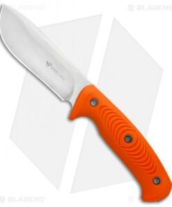 Steel Will Roamer Skinner Fixed Blade Knife Orange TPE (4.5" Satin) R345-1OR