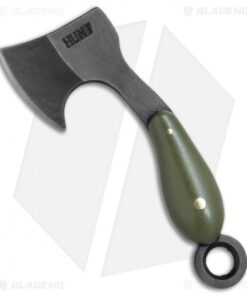 T.M. Hunt Custom "Lil Billy Bad Axe" Keychain OD Green G-10