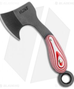 T.M. Hunt Custom "Lil Billy Bad Axe" Keychain Red/White G-10