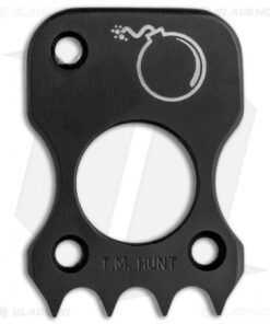 T.M. Hunt Custom Ringpop Laser Engraved Bomb Knuck (01-Steel Black DLC)