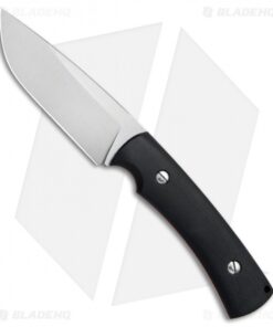 TK Knives Telchar Fixed Blade Knife Black G-10 (4" Satin)