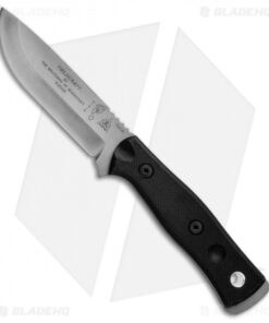 TOPS Knives BOB Fieldcraft Knife Black G-10 (4.625" Gray)