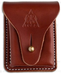 TOPS Knives Bushcraft Leather Belt Pouch (Brown)