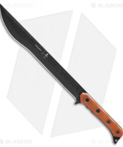 TOPS Knives CUMA Kage Fixed Blade Knife (Black)