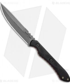 TOPS Knives Rapid Strike D/E Fixed Blade Knife Black G-10 (4.1" Black SW)