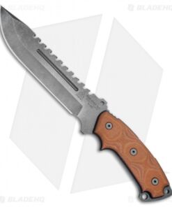 TOPS Knives Steel Eagle Delta Class Clip Point Knife (7.5" Acid Rain) 107C-DC